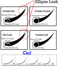 Load image into Gallery viewer, Flat Eyelashes Extension